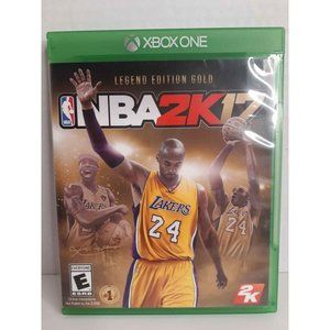 NBA 2K17: Legend Edition Gold (Microsoft Xbox One, 2016) Kobe Bryant Cover Tribu